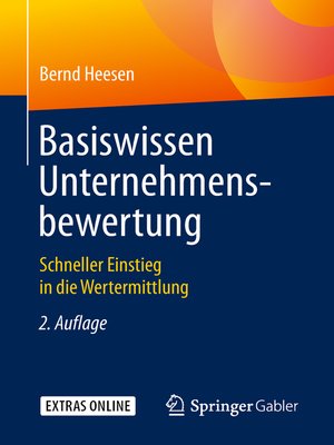 cover image of Basiswissen Unternehmensbewertung